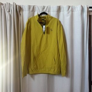 OVO Drake × October's Very Own Quarter Zip Pull Over in Yellow• Size XXL